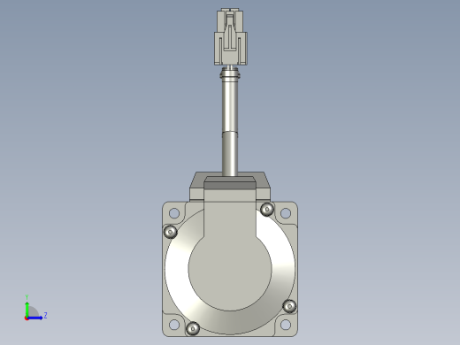 400W MSMJ伺服马达左视缩略图