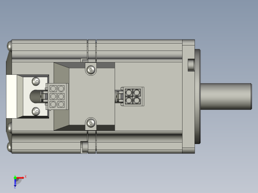 400W MSMJ伺服马达俯视缩略图
