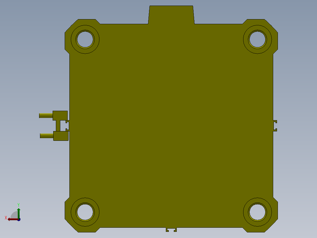 气缸-A_CDQ2B140_30DC_A80_20后视图