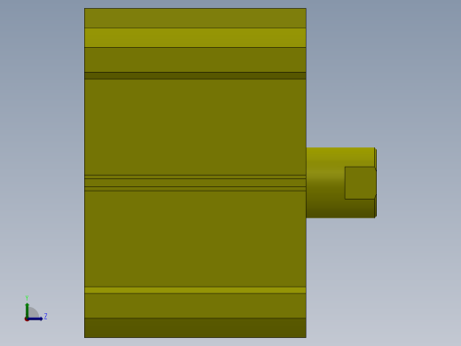 气缸-A_CDQ2B140_30DC_A80_20左视缩略图