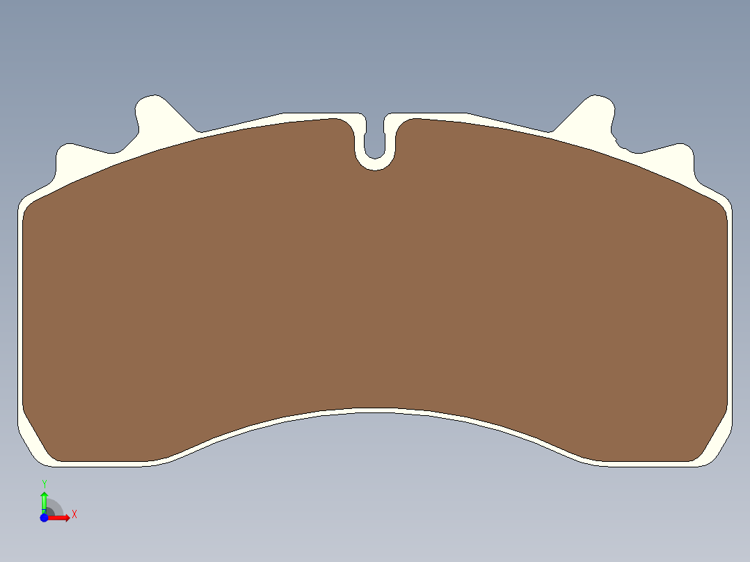 制动器 (2)前视图