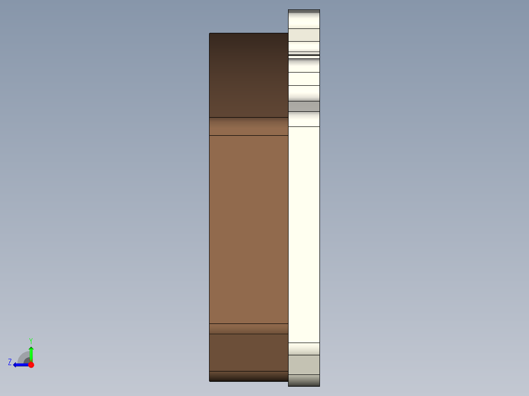 制动器 (2)右视图