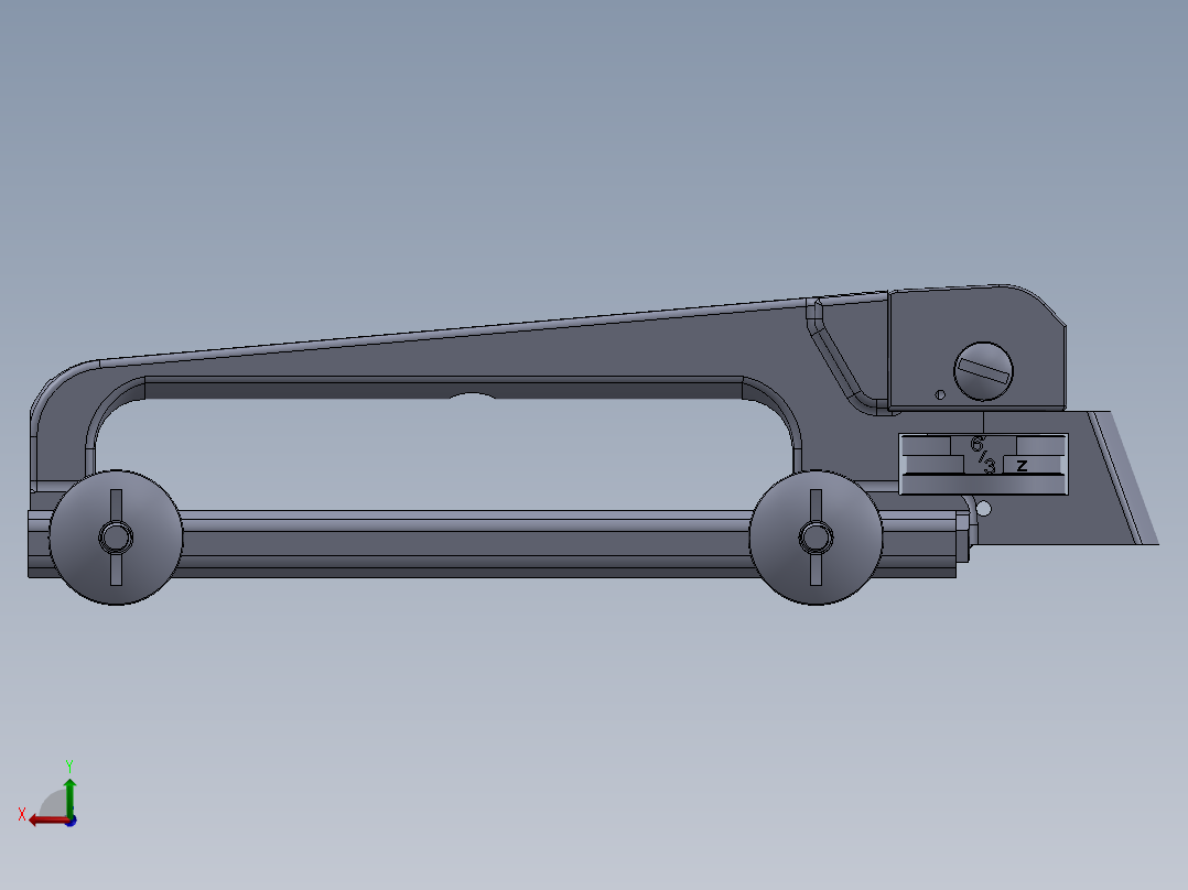 M4手提把手后视图