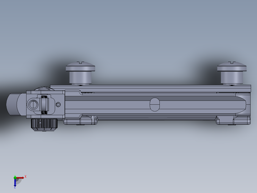 M4手提把手俯视图