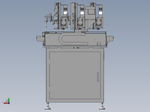 焊锡机 3D模型后视缩略图