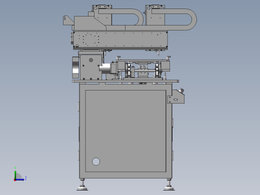 焊锡机 3D模型左视缩略图