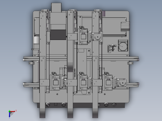 焊锡机 3D模型俯视缩略图
