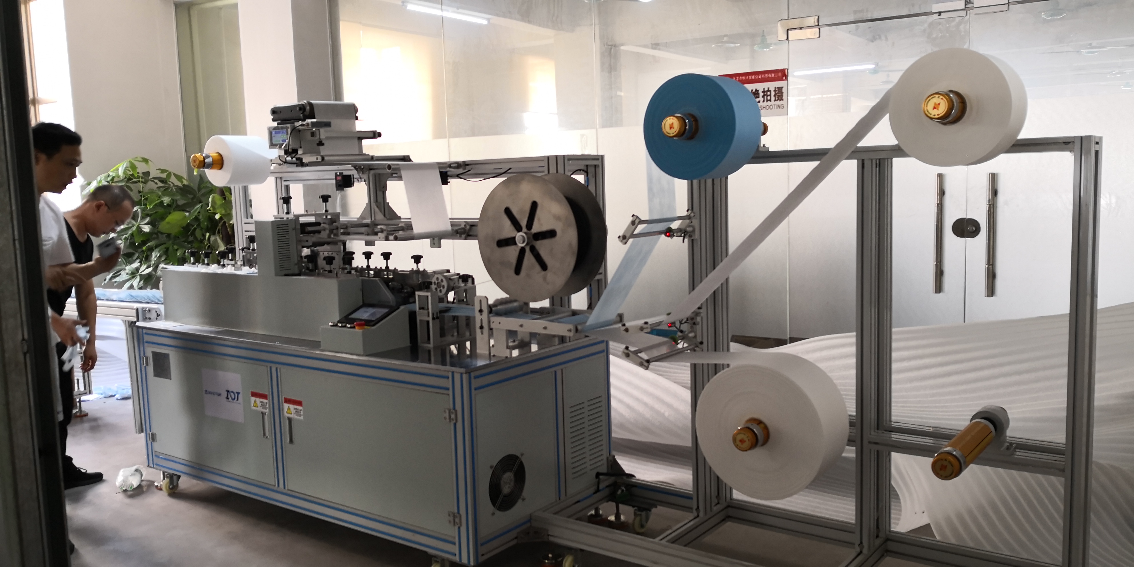 高速弹性布口罩机（sw20可编辑+工程图+BOM）