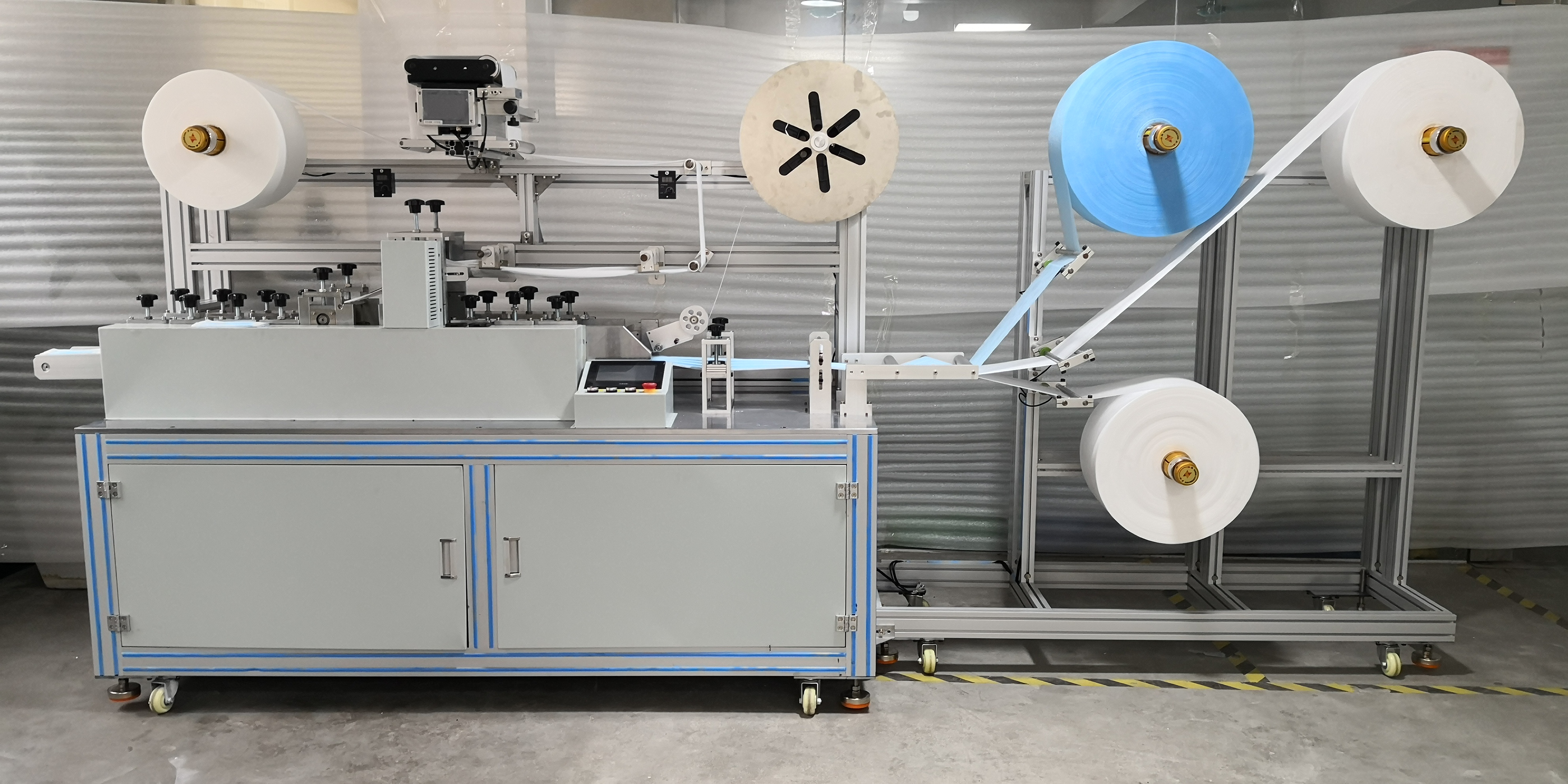 高速弹性布口罩机（sw20可编辑+工程图+BOM）