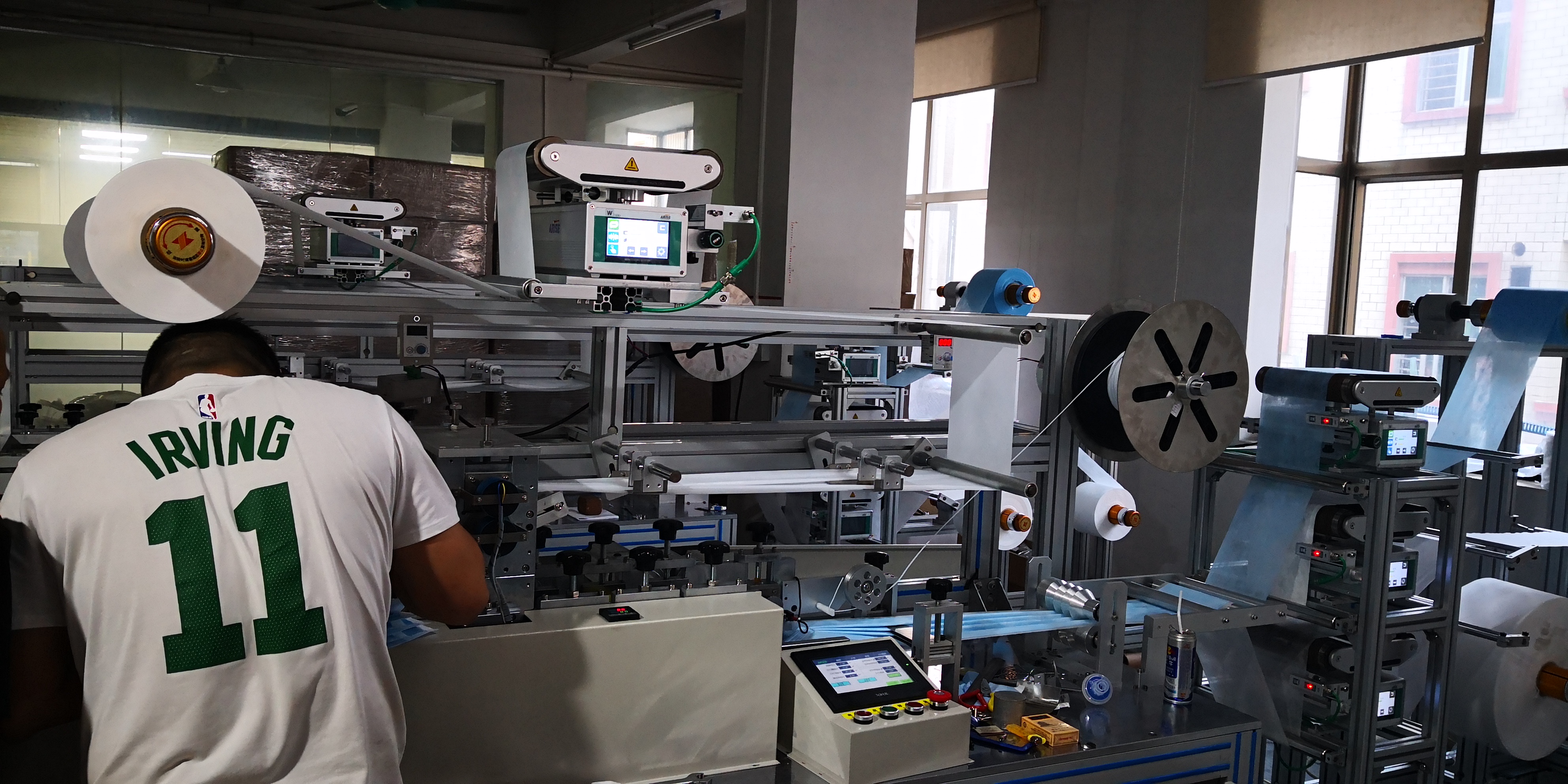 高速弹性布口罩机（sw20可编辑+工程图+BOM）