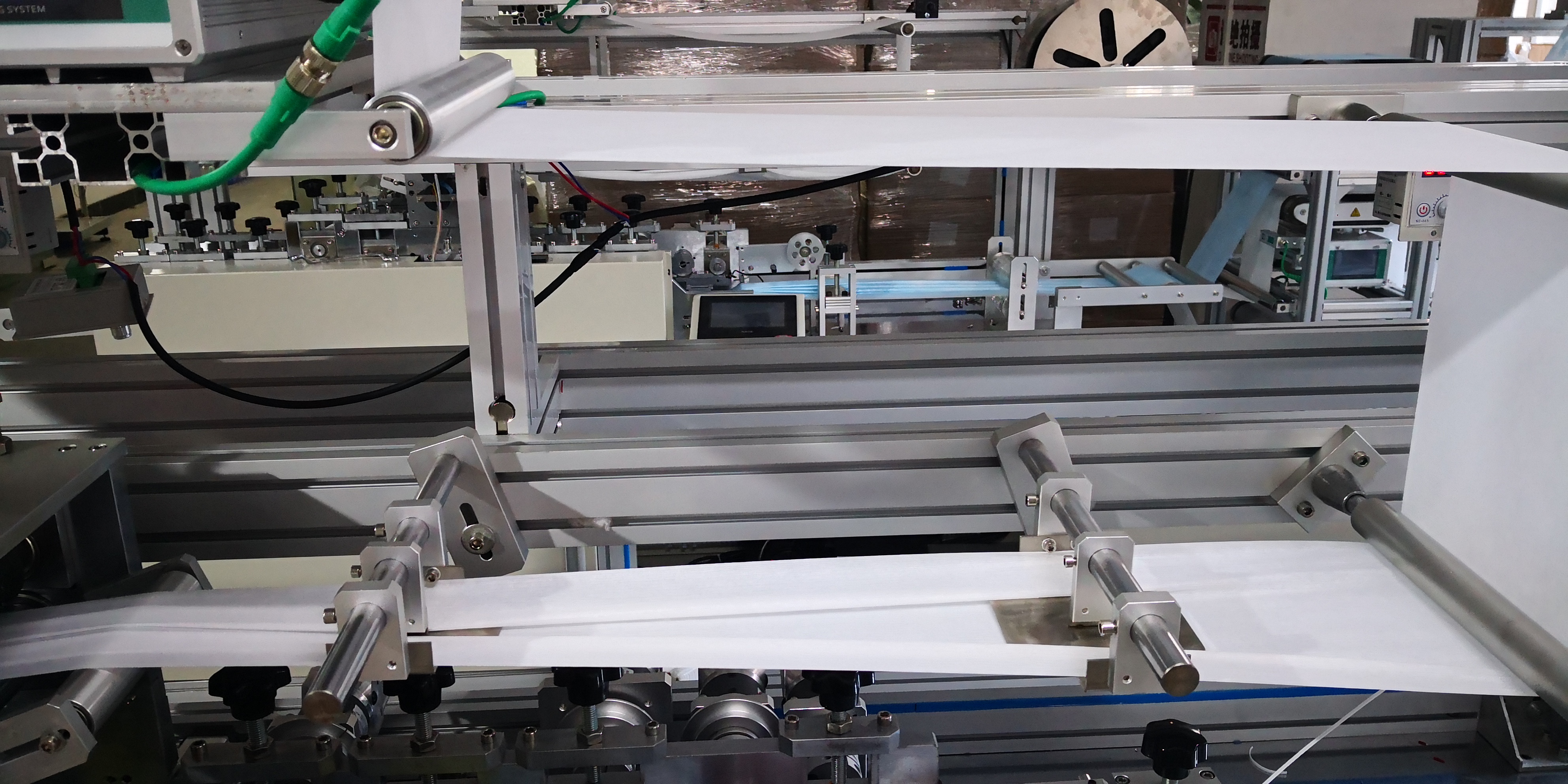 高速弹性布口罩机（sw20可编辑+工程图+BOM）