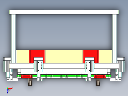 AAPB0-TRIM-笔记本CNC工装夹具三维模型CNC4-0422俯视缩略图
