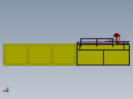 铰链式传送线sw17可编辑后视缩略图