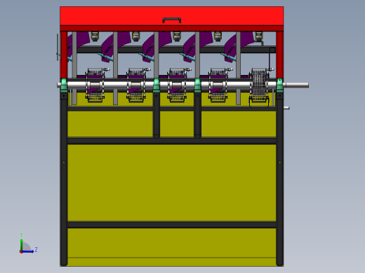 铰链式传送线sw17可编辑左视缩略图