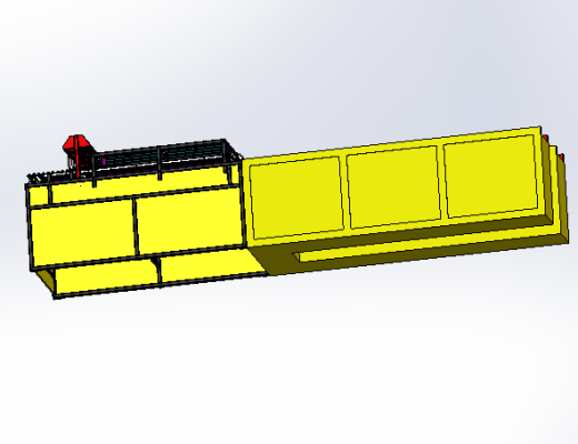 铰链式传送线sw17可编辑缩略图
