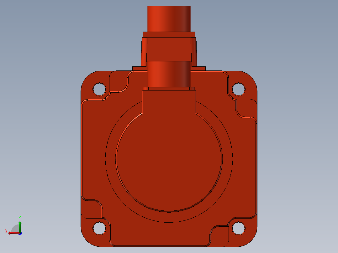 台达电机1.5KW不带刹车ECMA-KX1315ES1后视图