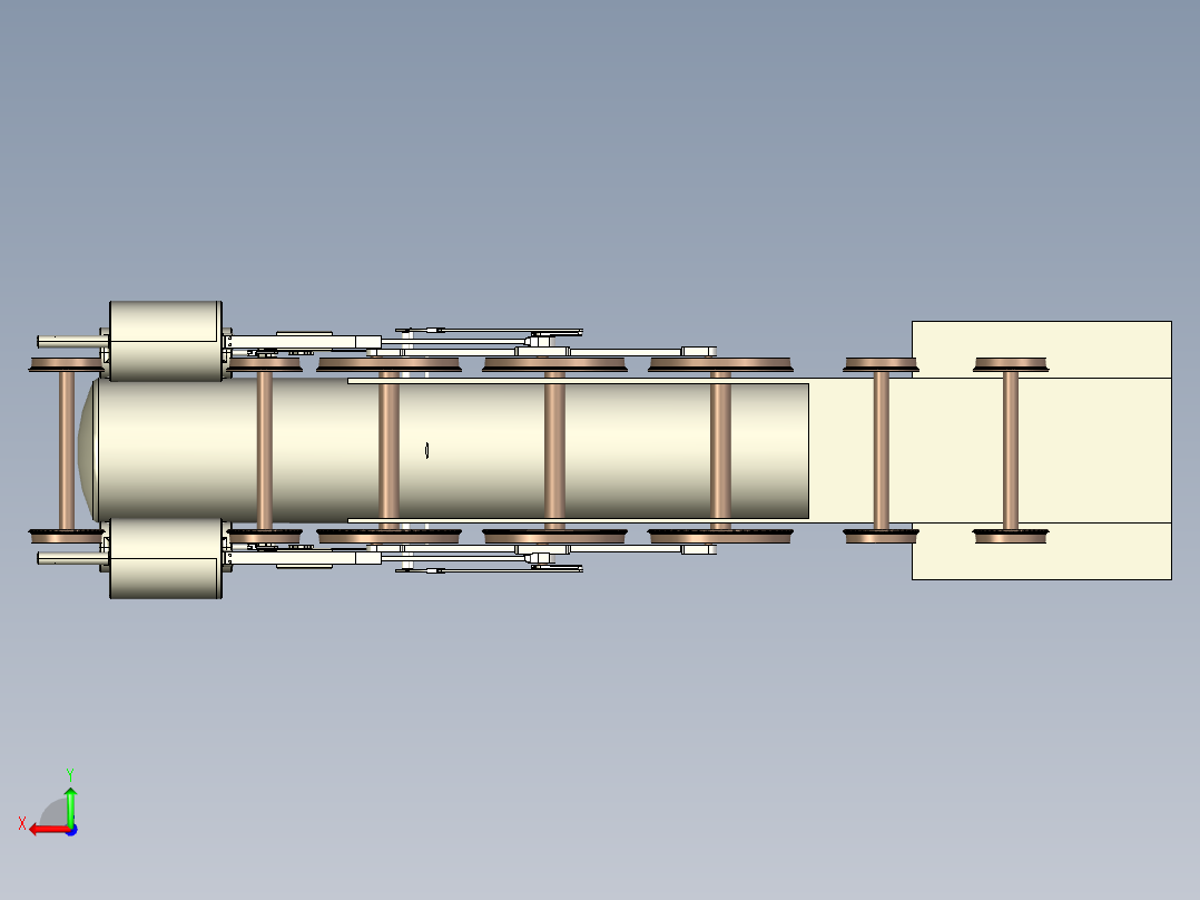 火车、动车、高铁(30)后视图