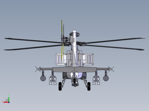 直升机后视缩略图