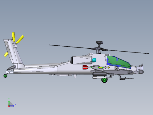 直升机左视缩略图