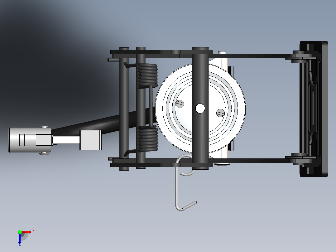 泵、水泵(95)俯视图