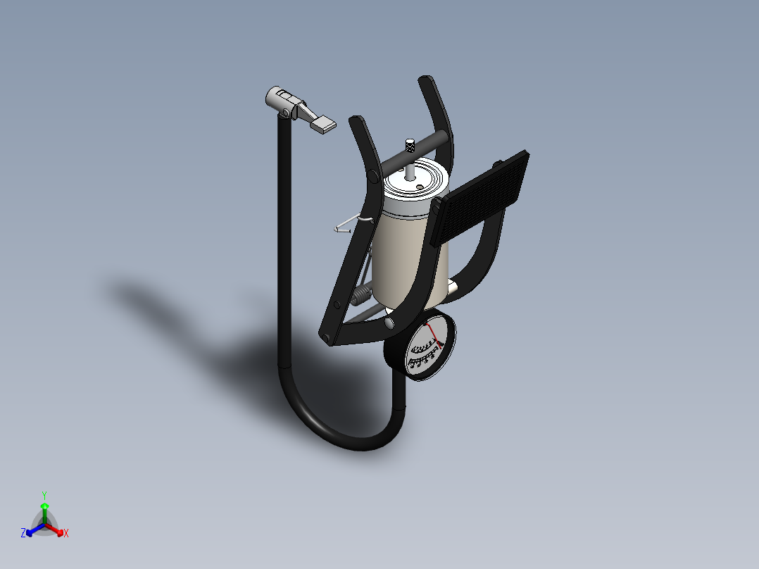 泵、水泵(95)正等轴测图