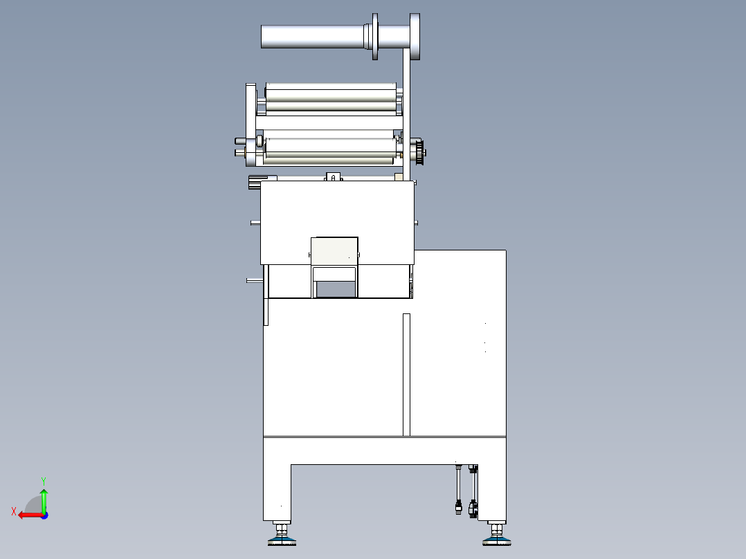 B3003723-流包装机后视图