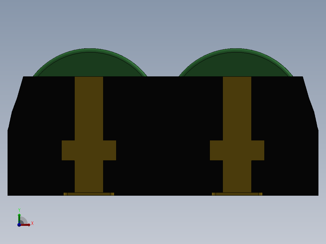 电池仓、电池(51)前视图