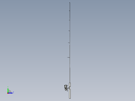 钓鱼竿(3)左视缩略图
