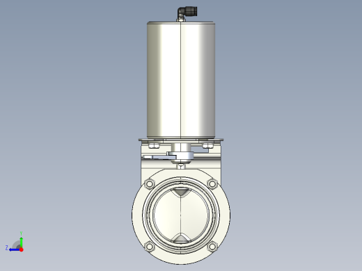 3寸卫生级带传感器座气动蝶阀-- 1459267--50右视缩略图