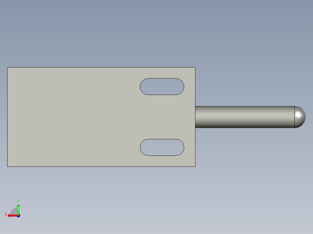 SN04-N近接开关后视图