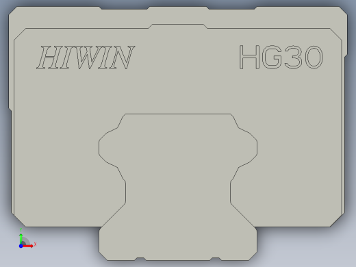 HGH30HA2R700ZAC(E1E230)线性滑轨前视缩略图