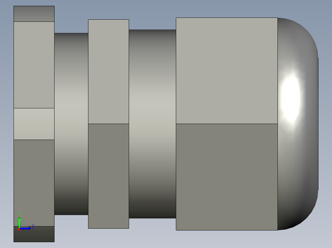 15X18MZPG21穿线管3-ZX-12左视图