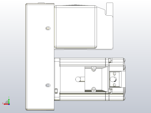 皮带直线轴半封闭可选导轨TPA-HNB-105D-90-L2300-LP-C-P20-N3后视缩略图