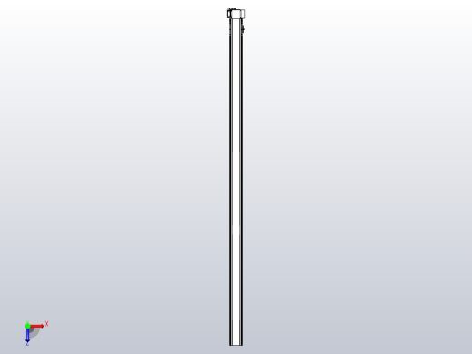 皮带直线轴半封闭可选导轨TPA-HNB-105D-90-L2300-LP-C-P20-N3俯视缩略图