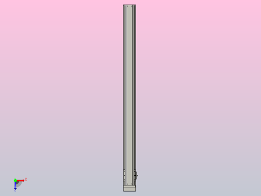日规模组半封闭丝杆TPA-HNR-85S-1610C-L1100-MP-C-P20-N3俯视缩略图