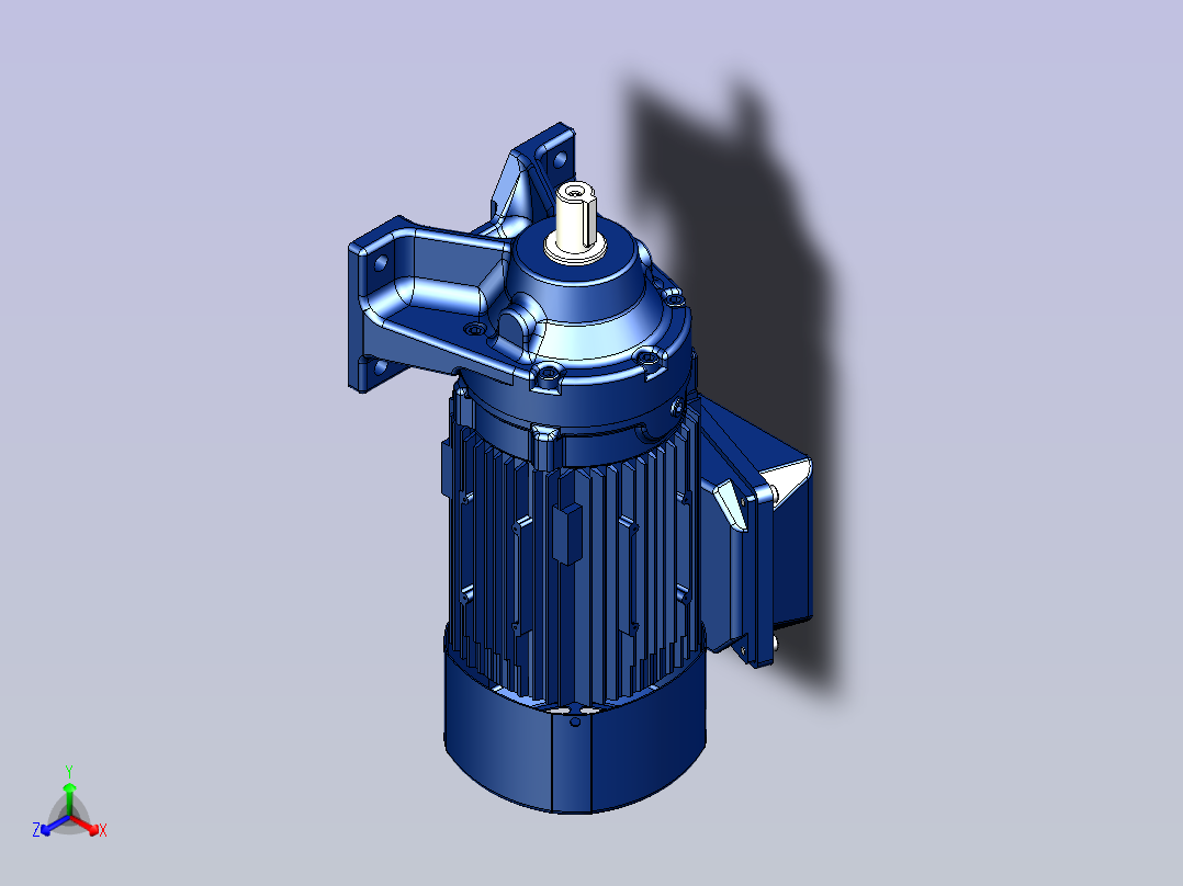 住友(SMT)减速机3D CNHM02-607□-AV,EV-B主视图