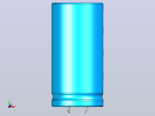 30 x60蓝白底片电解电容器前视缩略图