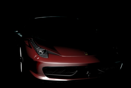 458 Italia 法拉利汽车模型缩略图