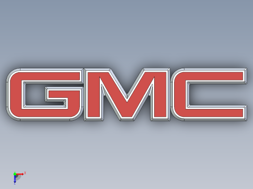 GMC标志俯视缩略图