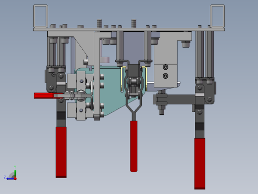 焊接夹具右视缩略图