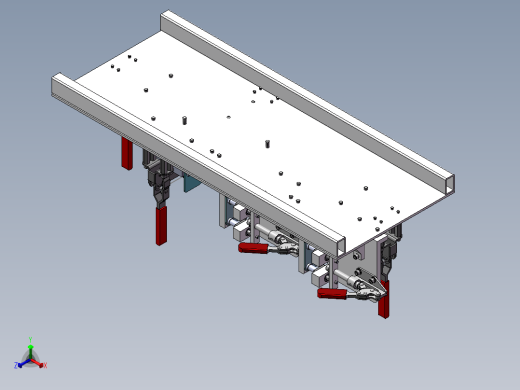 焊接夹具正等轴测缩略图