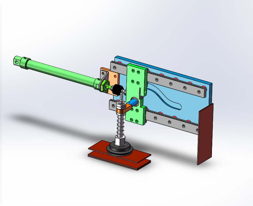 吸附式90度翻转机构sw18可编辑