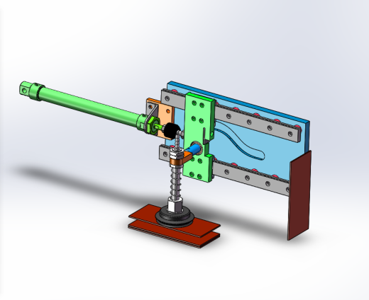 吸附式90度翻转机构sw18可编辑缩略图