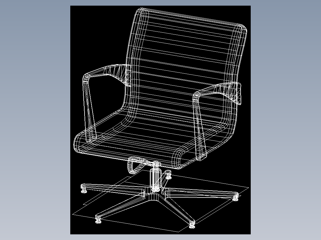 室内家具和灯具等的模型十四-K-C41