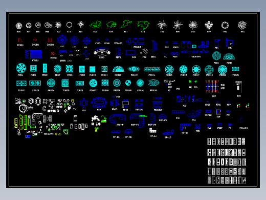 室内装修综合图块02