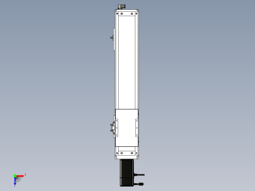 Toyo东佑达直线模组-ECH12-400-BC-200W-C4反俯视缩略图