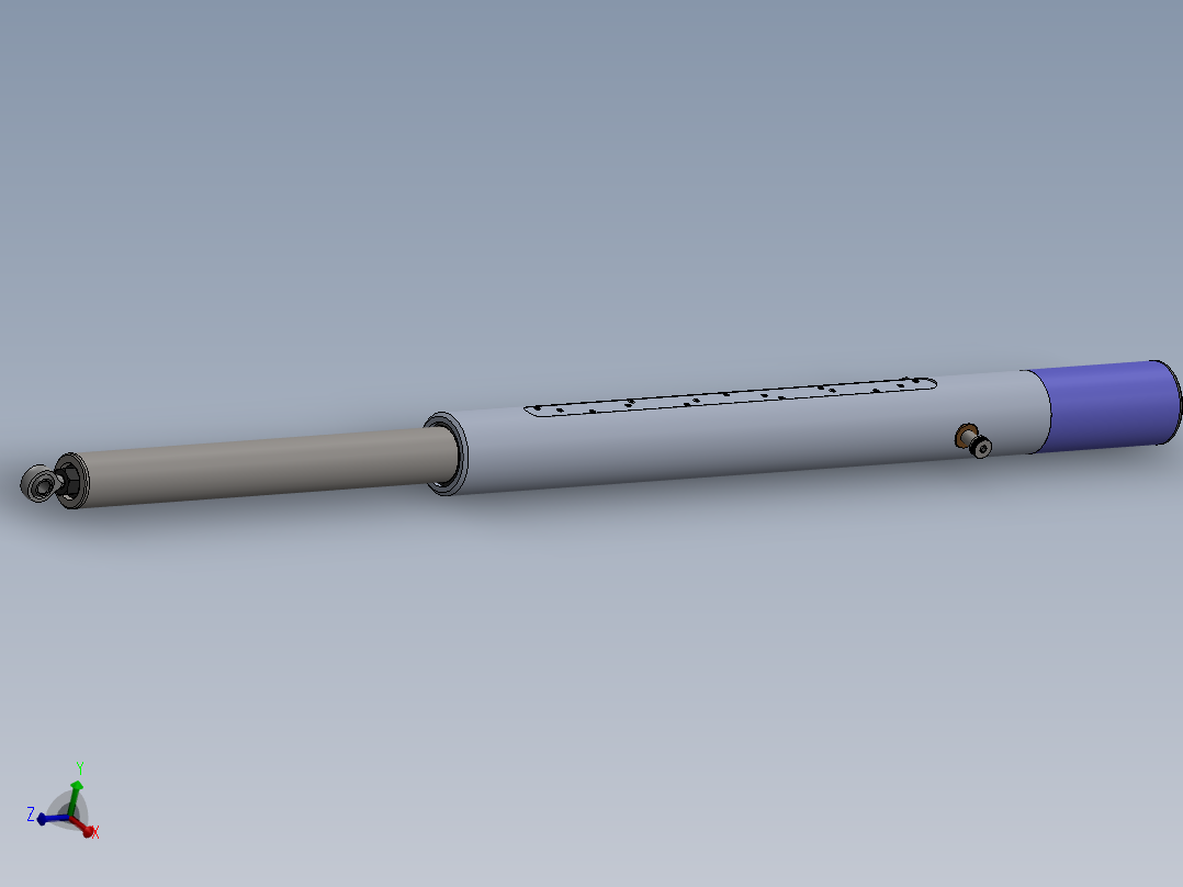 基于伸缩连杆机构四轮侦察机器人3d图纸视觉智能AGV小车3D模型