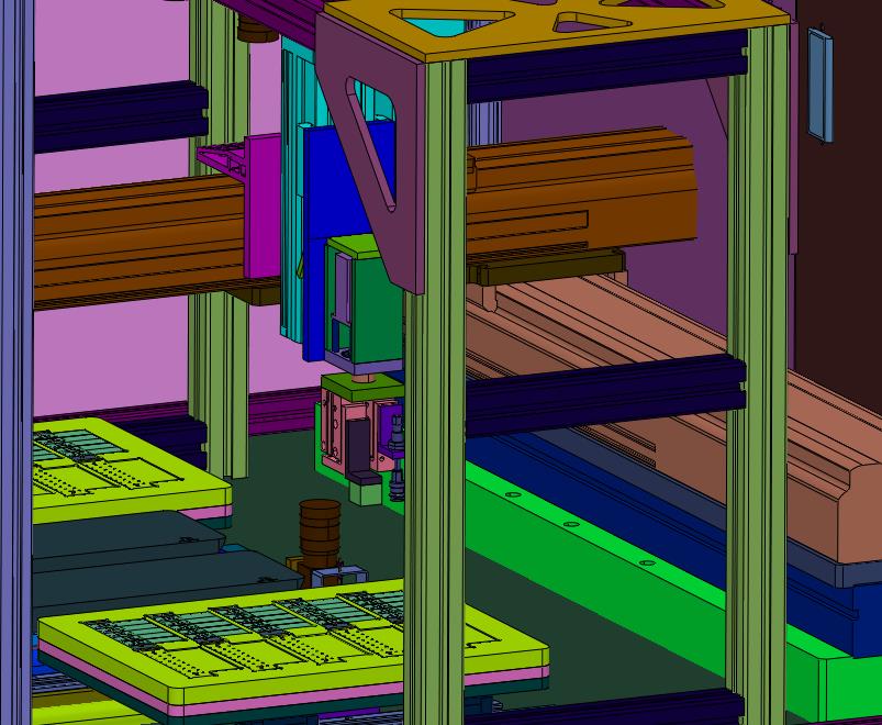 外壳全自动检测定位贴标机