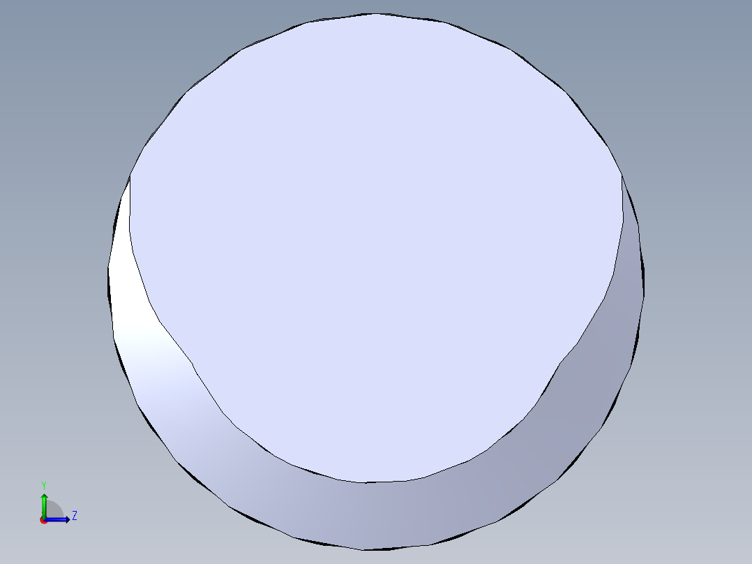 公制 （ISO） 梯形螺钉-TR16x4x200.SLDPRT左视图