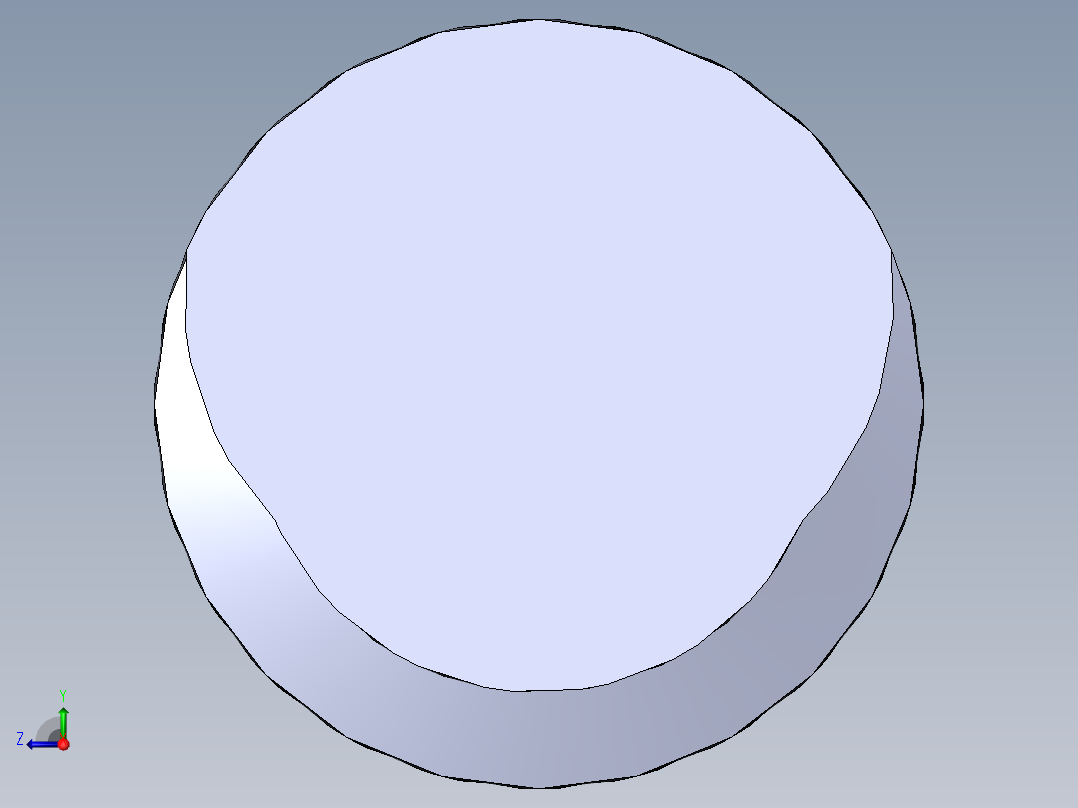 公制 （ISO） 梯形螺钉-TR16x4x200.SLDPRT右视图